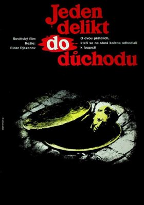 Plakát: Jeden delikt do důchodu