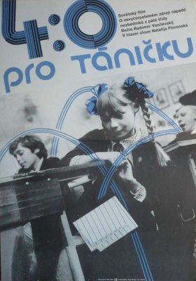 Plakát: 4:0 pro Táničku