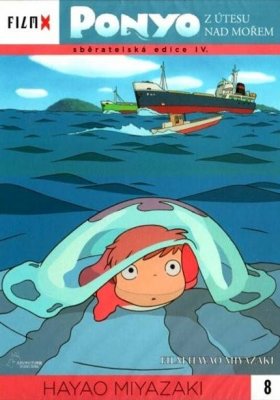 Plakát: Ponyo z útesu nad mořem