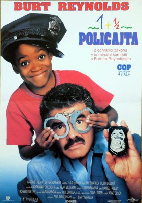 Plakát: 1 + 1/2 policajta