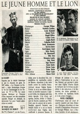 Plakát: Mladík a lev