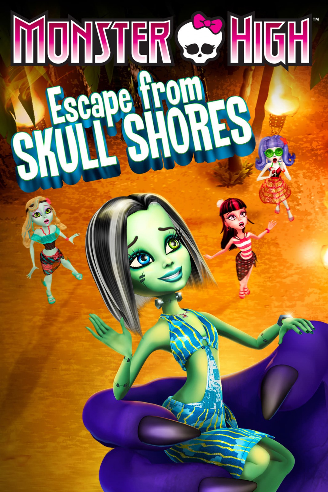 Plakát: Monster High: Útěk z pobřeží lebek