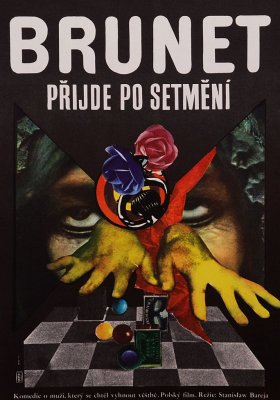 Plakát: Brunet přijde po setmění