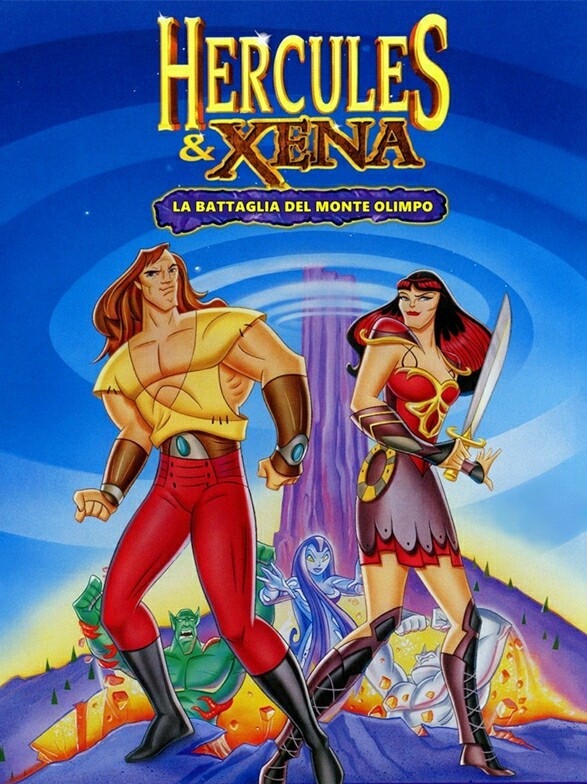 Plakát: Herkules a Xena: Bitva o Olymp