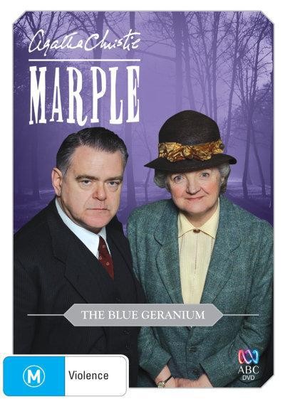 Plakát: Slečna Marplová: Modrá pelargonie