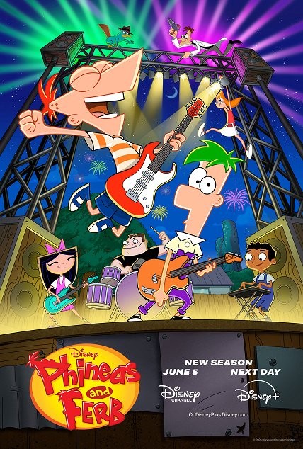 Plakát: Phineas a Ferb [5. série]
