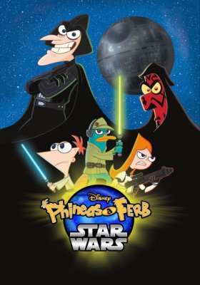 Plakát: Phineas a Ferb: Star Wars