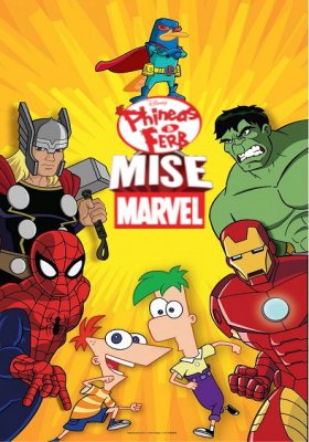 Plakát: Phineas a Ferb: Mise Marvel