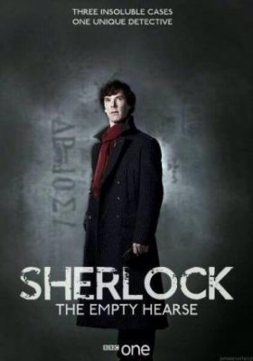Plakát: Sherlock: Prázdný pohřebák