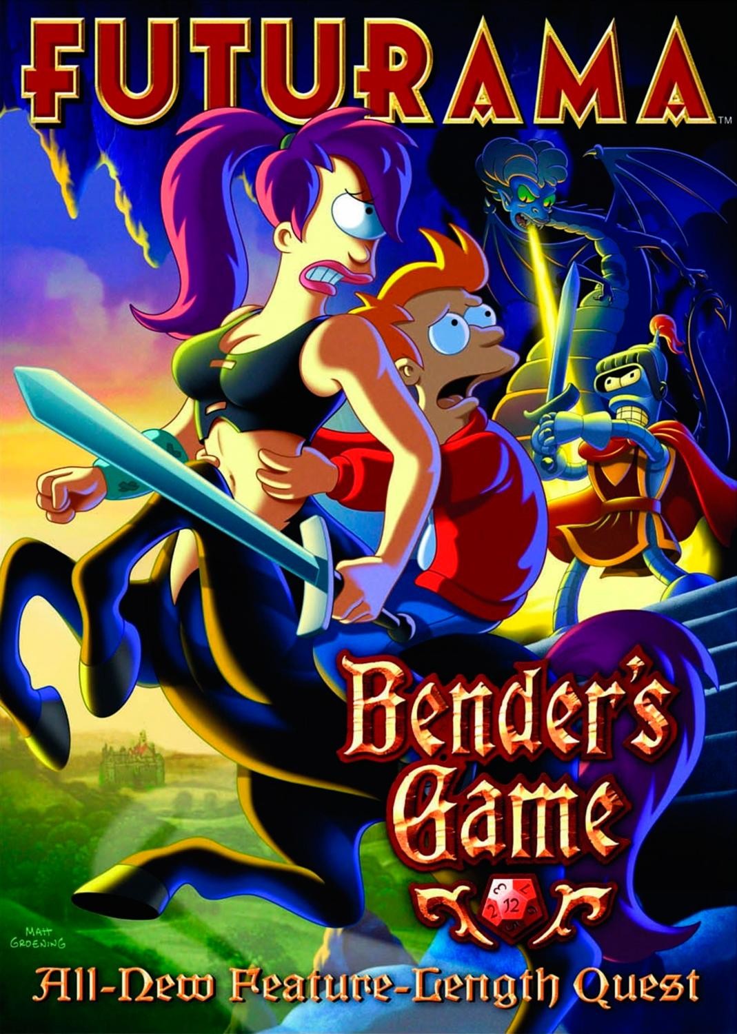 Plakát: Futurama: Benderova hra