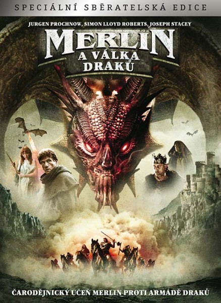 Plakát: Merlin a válka draků