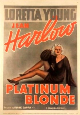 Plakát: Platinová blondýnka
