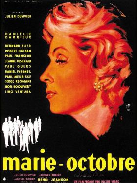 Plakát: Marie Octobre