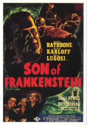 Plakát: Syn Frankensteina