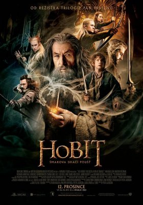 Plakát: Hobit: Šmakova dračí poušť