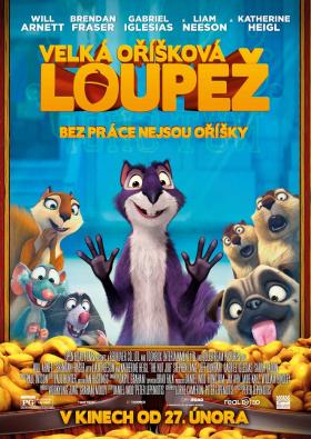 Plakát: Velká oříšková loupež