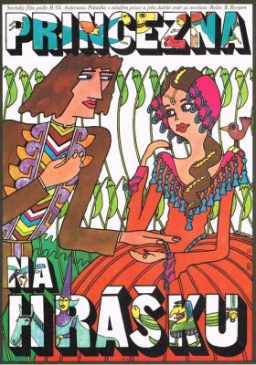Plakát: Princezna na hrášku