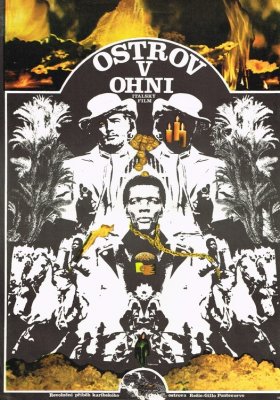 Plakát: Ostrov v ohni