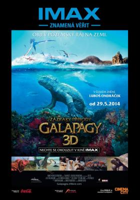Plakát: Galapágy 3D: Zázraky přírody