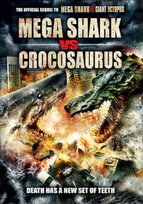 Plakát: Megažralok versus crocosaurus