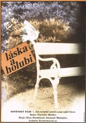 Plakát: Láska a holubi