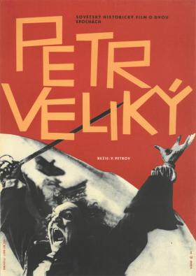Plakát: Petr Veliký
