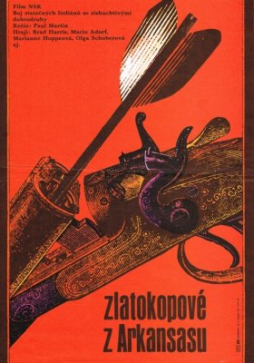 Plakát: Zlatokopové z Arkansasu