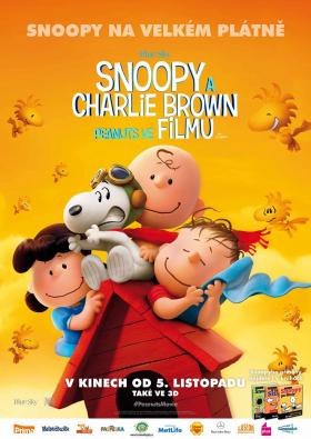 Plakát: Snoopy a Charlie Brown. Peanuts ve filmu