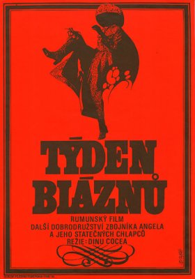 Plakát: Týden bláznů