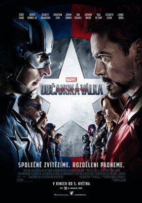 Plakát: Captain America: Občanská válka