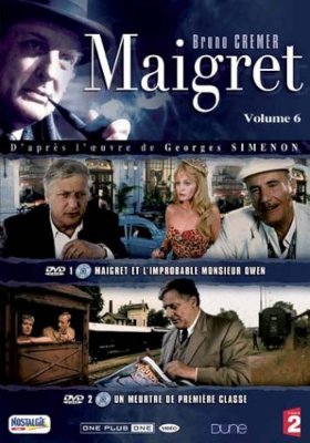 Plakát: Maigret a mrtvý ve vaně