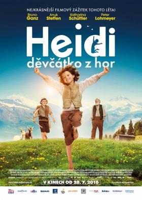 Plakát: Heidi, děvčátko z hor