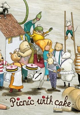 Plakát: Dortový piknik - Příběh statečného Lišáčka