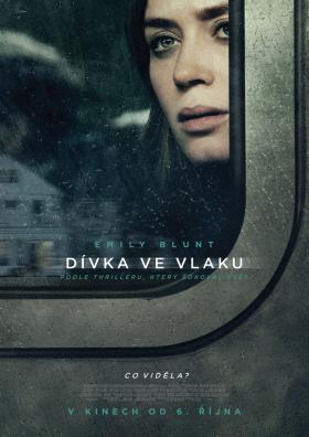 Plakát: Dívka ve vlaku