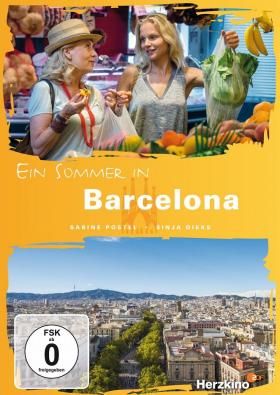 Plakát: Léto v Barceloně