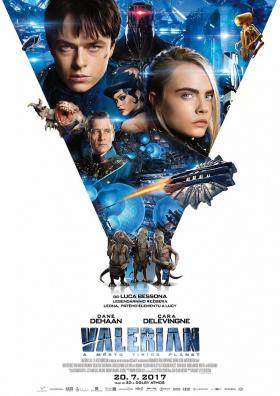 Plakát: Valerian a město tisíce planet