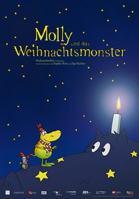 Plakát: Příšerka Molly a monstrum Vánoc