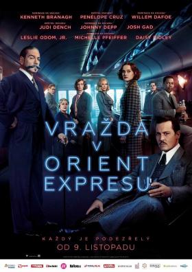 Plakát: Vražda v Orient expresu