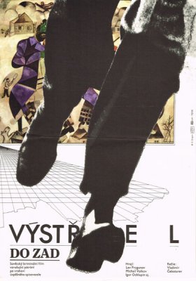 Plakát: Výstřel do zad