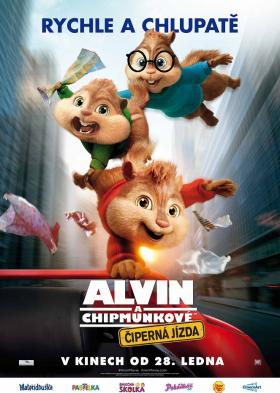 Plakát: Alvin a Chipmunkové: Čiperná jízda