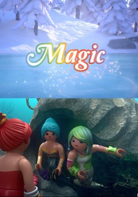 Plakát: Playmobil: Finya, Florin a mořské panny