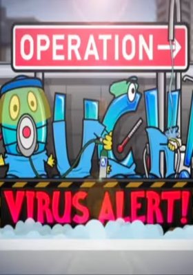 Plakát: Operace Jauu: Pozor, koronavirus!