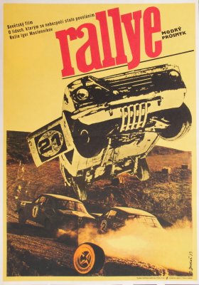 Plakát: Rallye Modrý průsmyk