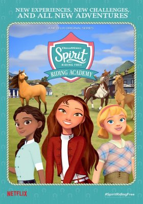 Plakát: Spirit - volnost nadevše: Jezdecká akademie [1.série]
