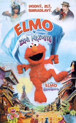 Plakát: Elmo v Zemi mrzoutů