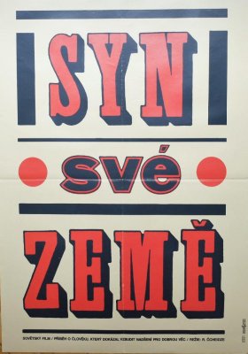 Plakát: Syn své země