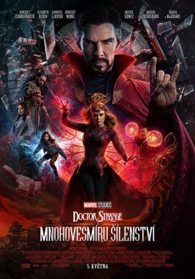 Plakát: Doctor Strange v mnohovesmíru šílenství