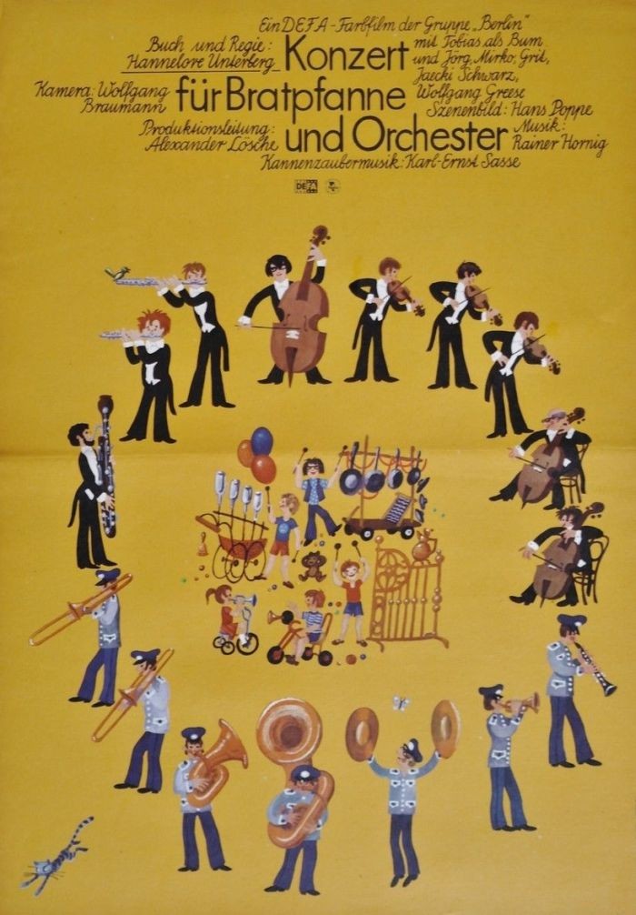 Plakát: Koncert pro pánvičku a orchestr