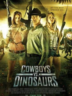 Plakát: Kovbojové a dinosauři