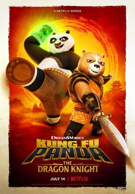 Plakát: Kung Fu Panda: Dračí rytíř [1.série]